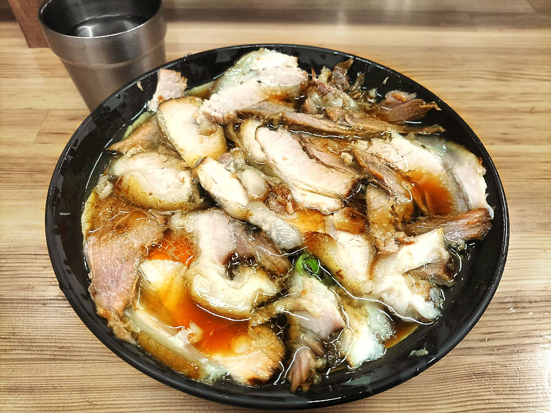 北大塚ラーメン チャーシュー麺・並